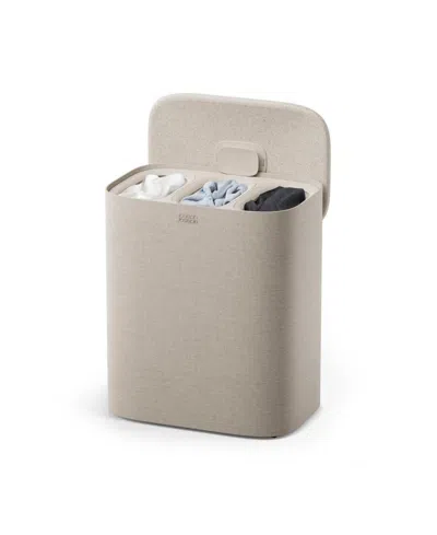 Joseph Joseph Tota Trio 90-liter Easy-empty Laundry Separation Basket In Neutral