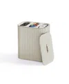 Joseph Joseph Tota Trio Luxe 90-liter Bamboo Laundry Separation Basket In White
