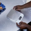 Joseph Joseph Vision Compact Digital Kitchen Food Scale In Silver