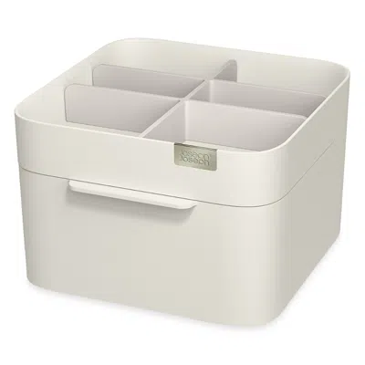 JOSEPH JOSEPH VIVA COSMETIC ORGANIZER WITH DRAWER, SHELL