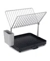 Joseph Joseph Joseph Y-rack Self-draining Dish Rack In Gray