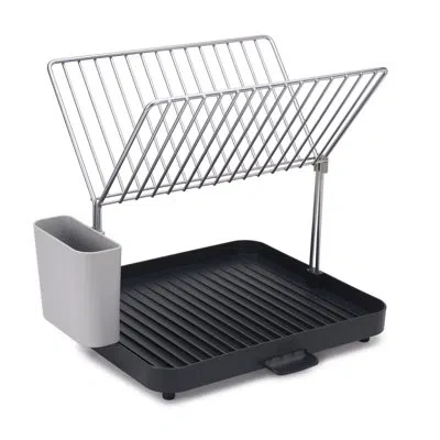 Joseph Joseph Y-rack 2-tier Kitchen Dish Rack In Gray