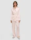 Joseph Joubert Silk Satin Jacket In Pink