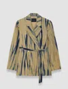 Joseph Joubert Tie Dye Silk Jacket In Multicolour