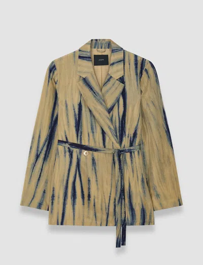 Joseph Joubert Tie Dye Silk Jacket In Multicolour