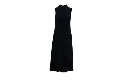 Joseph Joy Dress In Navy Blue Wool