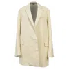 Joseph Julia Blazer In Ecru Linen In White