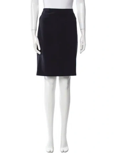 Pre-owned Joseph Knee-length Skirt In Black