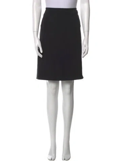 Pre-owned Joseph Knee-length Skirt In Black