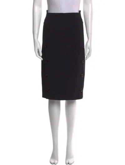 Pre-owned Joseph Knee-length Skirt In Black