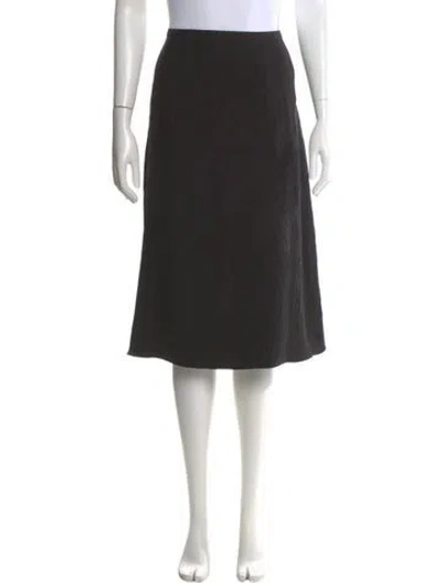 Pre-owned Joseph Knee-length Skirt In Black