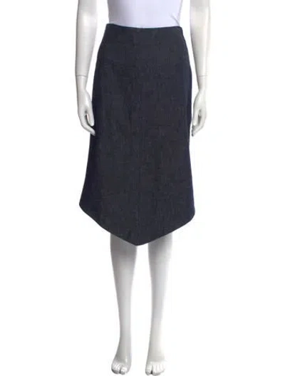 Pre-owned Joseph Knee-length Skirt In Blue