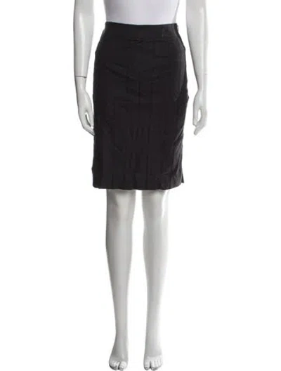 Pre-owned Joseph Knee-length Skirt In Gray