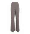 Joseph Knitted Milano Flared Trousers In Gray