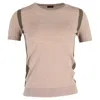 Joseph Knitted Top In Beige Wool In Beige