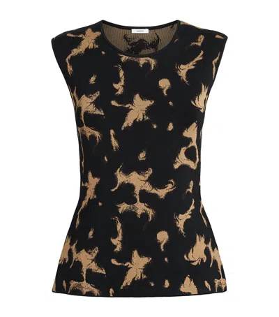 Joseph Knitted Tortoiseshell Tank Top