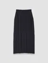 Joseph Lagny Compact Milano Knit Skirt In Blue