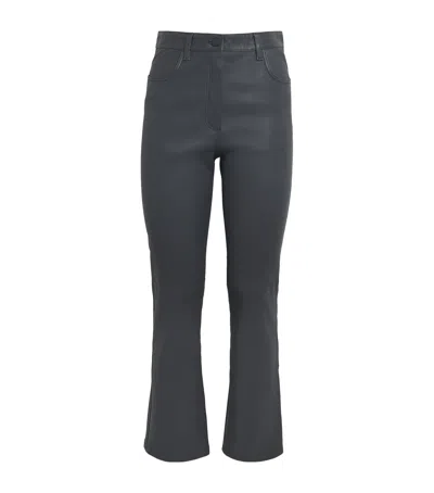 JOSEPH LAMBSKIN DUKE SLIM TROUSERS