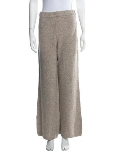 Pre-owned Joseph Lambswool Tweed Pattern Sweatpants In Neutrals