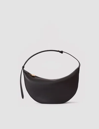 Joseph Large Bean Leather Bag In Black