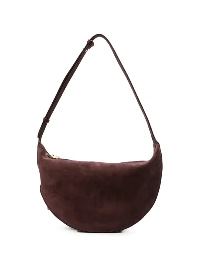 Joseph Large Bean Shoulder Bag In Brown