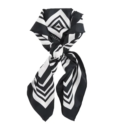 Joseph Large Silk Zenza Scarf In Multi