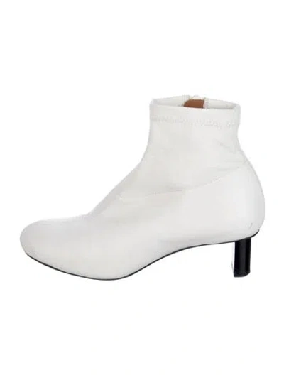 Pre-owned Joseph Leather Boots In White