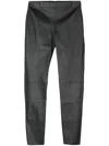 Joseph Leather Leggings In Black