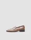 Joseph Leather Penny Loafers In Brown