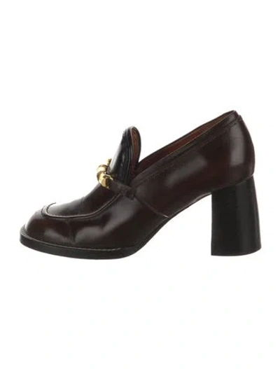 Pre-owned Joseph Leather Pumps In Black/neutrals