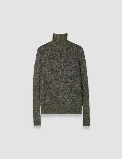 Joseph Leblanc Lurex Knit Jumper In Black