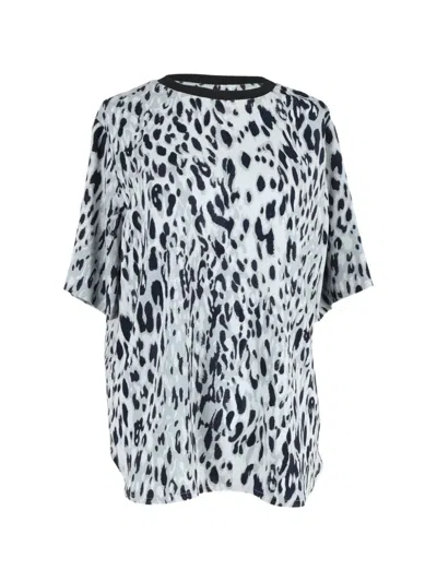 Pre-owned Joseph Leopard-print T-shirt In White