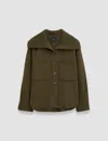 Joseph Light Double Face Henri Jacket In Hass Avocado
