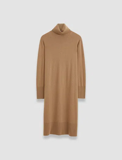 Joseph Light Pure Cashmere Dress In Oak