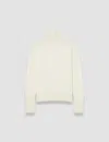 Joseph Light Pure Cashmere High Neck Jumper In Ivory