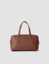 Joseph Loaf Leather Bag In Brown