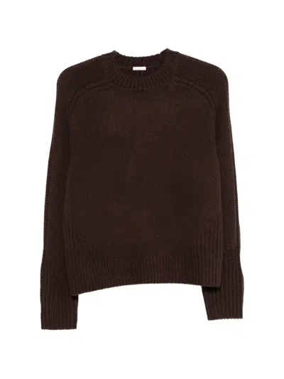 Joseph Lofty Raglan-sleeves Sweater In Burgundy