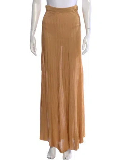 Pre-owned Joseph Long Skirt In Neutral