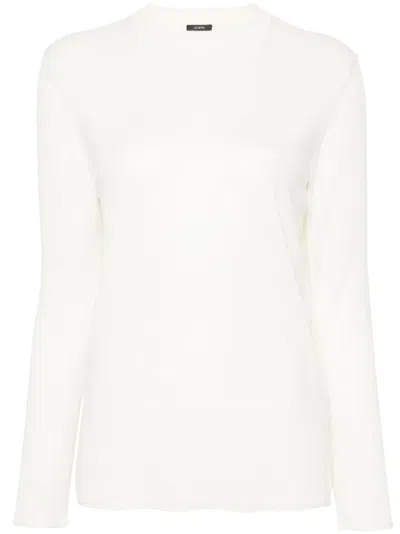 Joseph Long-sleeve Jumper In Neutrals