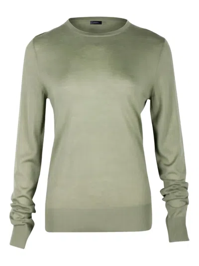 Pre-owned Joseph Long-sleeve Sweater In Green