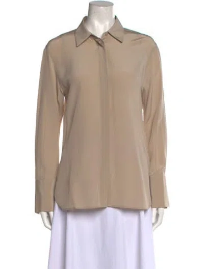 Pre-owned Joseph Long Sleeve Tunic In Multi