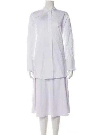 Pre-owned Joseph Long Sleeve Tunic W/ Tags In White
