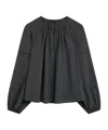 Joseph Long-sleeved Blouse In Black
