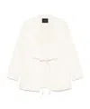 Joseph Long-sleeved Suit Jacket In Light Beige