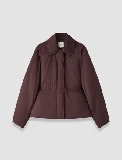 Joseph Luca Padded Outerwear Jacket In Brown