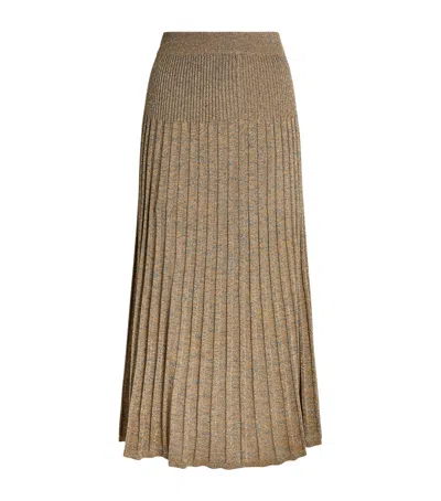Joseph Lurex Midi Skirt In Metallic_spark