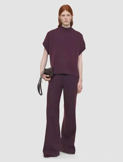 Joseph Luxe Cashmere Top In Purple