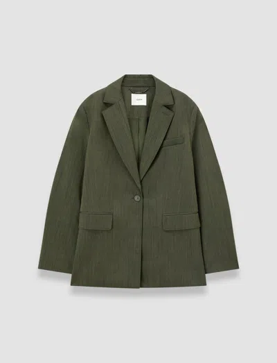 Joseph Maati Light Wool Jacket In Green