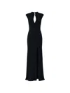 Joseph Maison Cut-out Split Maxi Dress In Multi