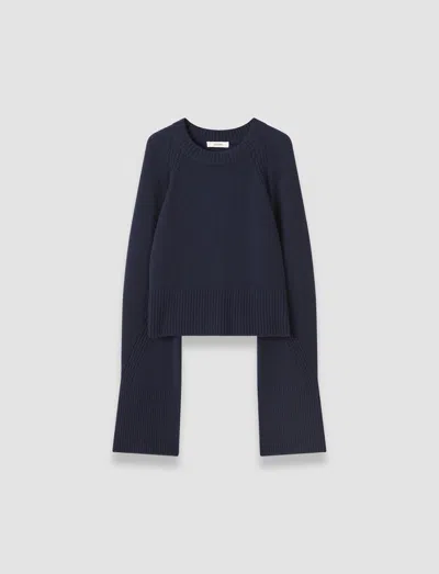Joseph Maple Pure Cashmere Jumper In Blue